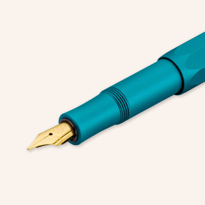 Kaweco Collection Fountain Pen with Optional Clip - Iguana Blue (Special Edition) 8