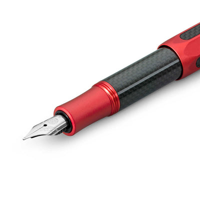 Kaweco AC Sport Fountain Pen with Optional Clip - Red 2
