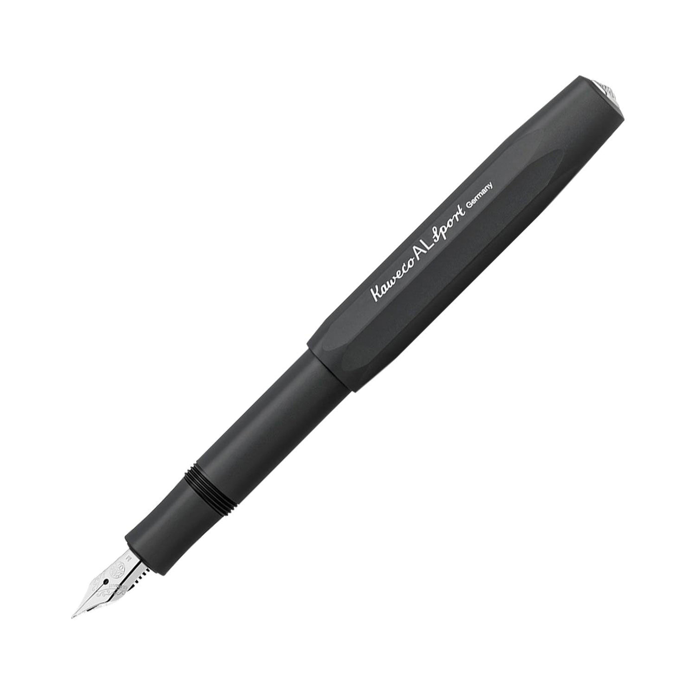 Kaweco AL Sport Fountain Pen with Optional Clip - Black 1