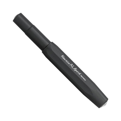 Kaweco AL Sport Fountain Pen with Optional Clip - Black 8