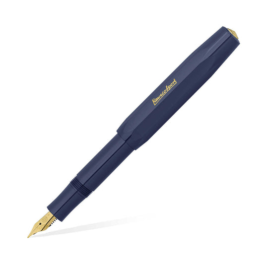 Kaweco Classic Sport Fountain Pen with Optional Clip - Navy