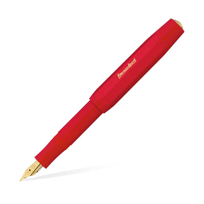 Kaweco Classic Sport Fountain Pen with Optional Clip - Red 1