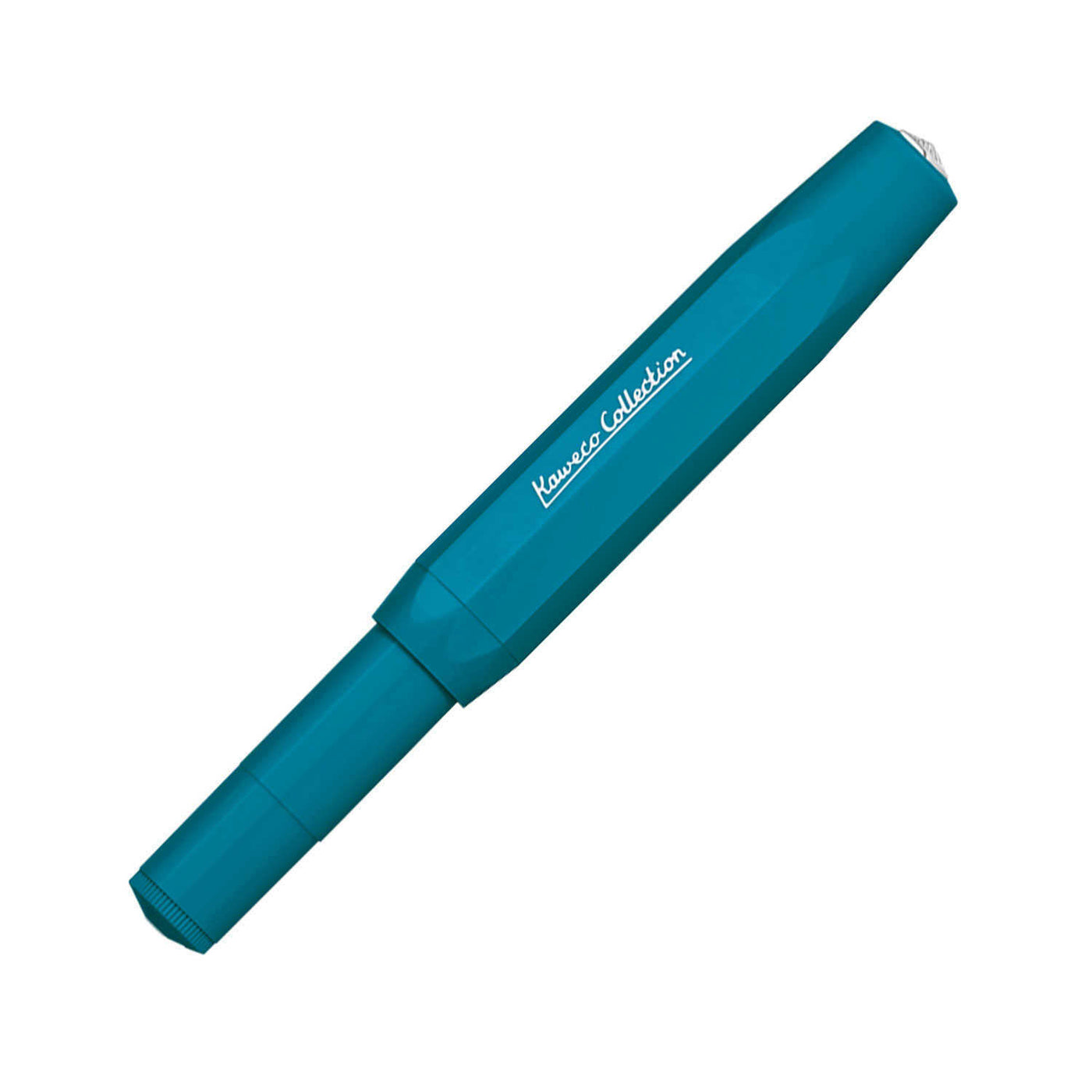 Kaweco Collection Fountain Pen with Optional Clip - Cyan (Special Edition) 2