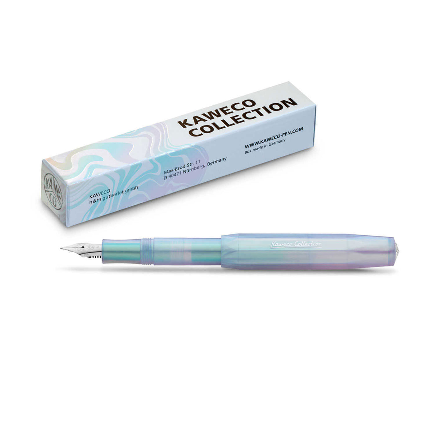 Kaweco Collection Fountain Pen with Optional Clip - Iridescent Pearl (Special Edition) 3