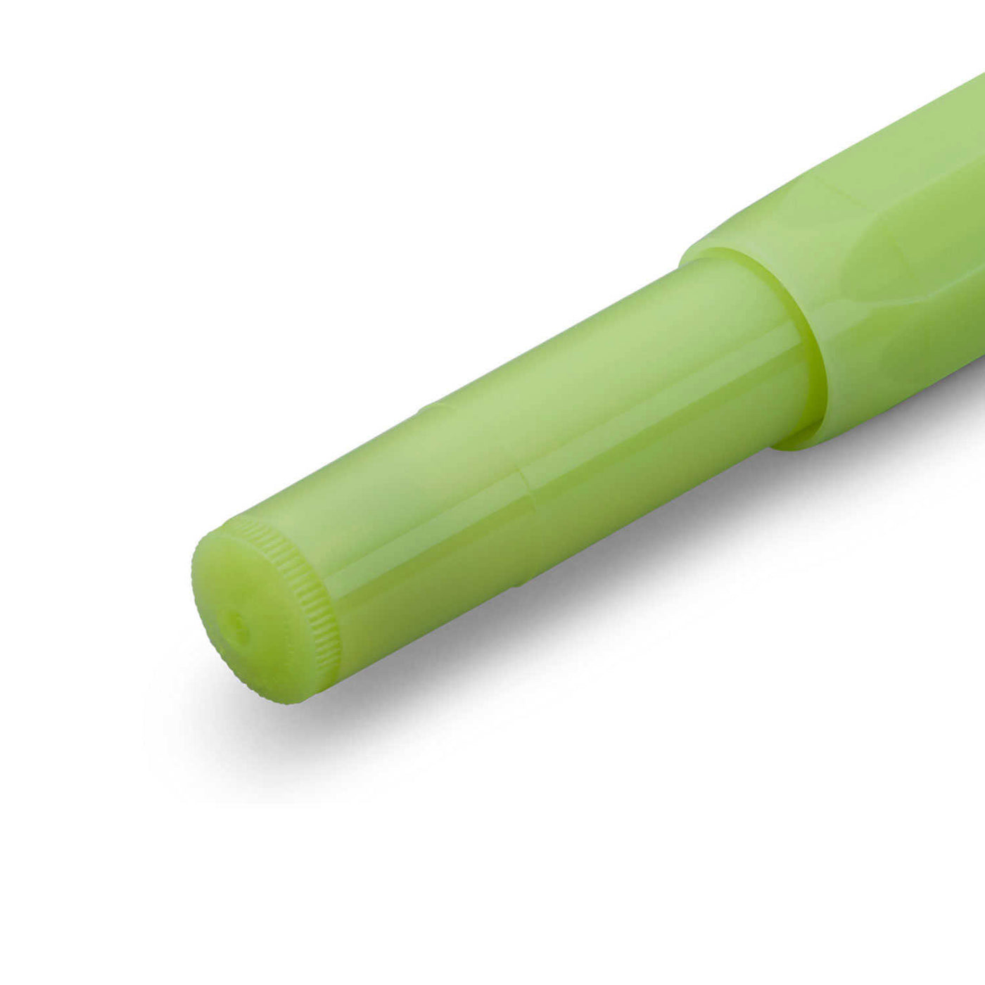 Kaweco Frosted Sport Fountain Pen with Optional Clip - Fine Lime 5
