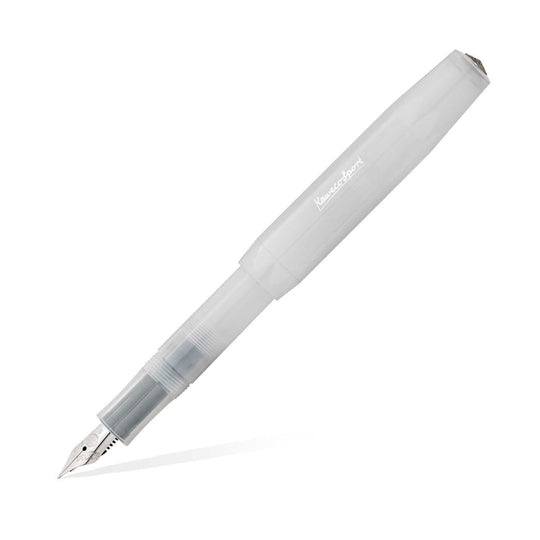 Kaweco Frosted Sport Fountain Pen with Optional Clip - Natural Coconut
