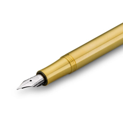 Kaweco Liliput Fountain Pen with Optional Clip - Eco Brass 2