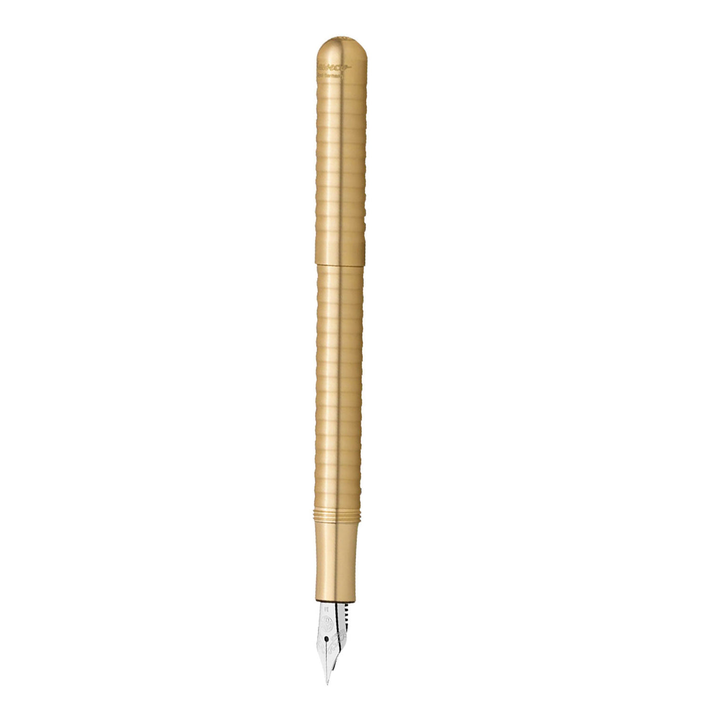 Kaweco Liliput Fountain Pen with Optional Clip - Eco Brass Wave 5