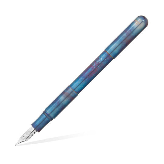 Kaweco Supra Fountain Pen with Optional Clip - Fire Blue