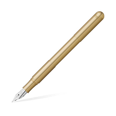 Kaweco Supra Fountain Pen with Optional Clip - Eco Brass 1