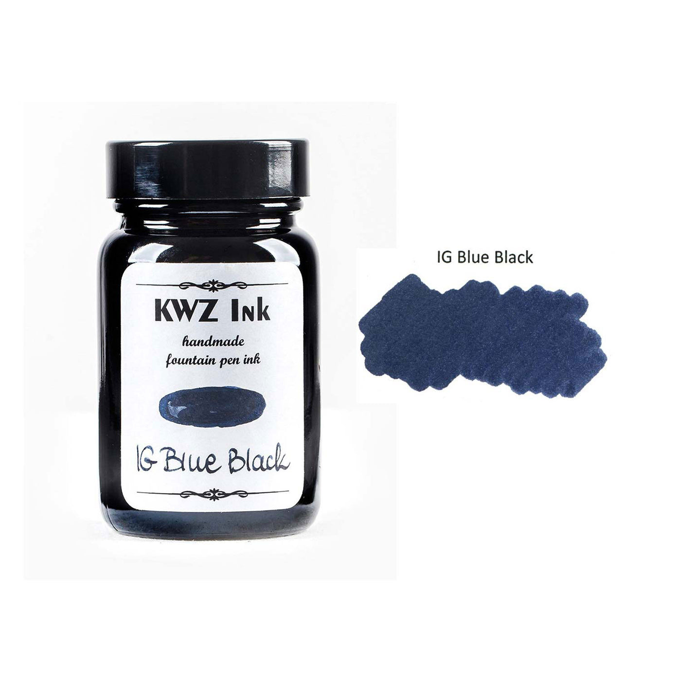 KWZ Iron Gall Blue Black Ink Bottle - 60ml