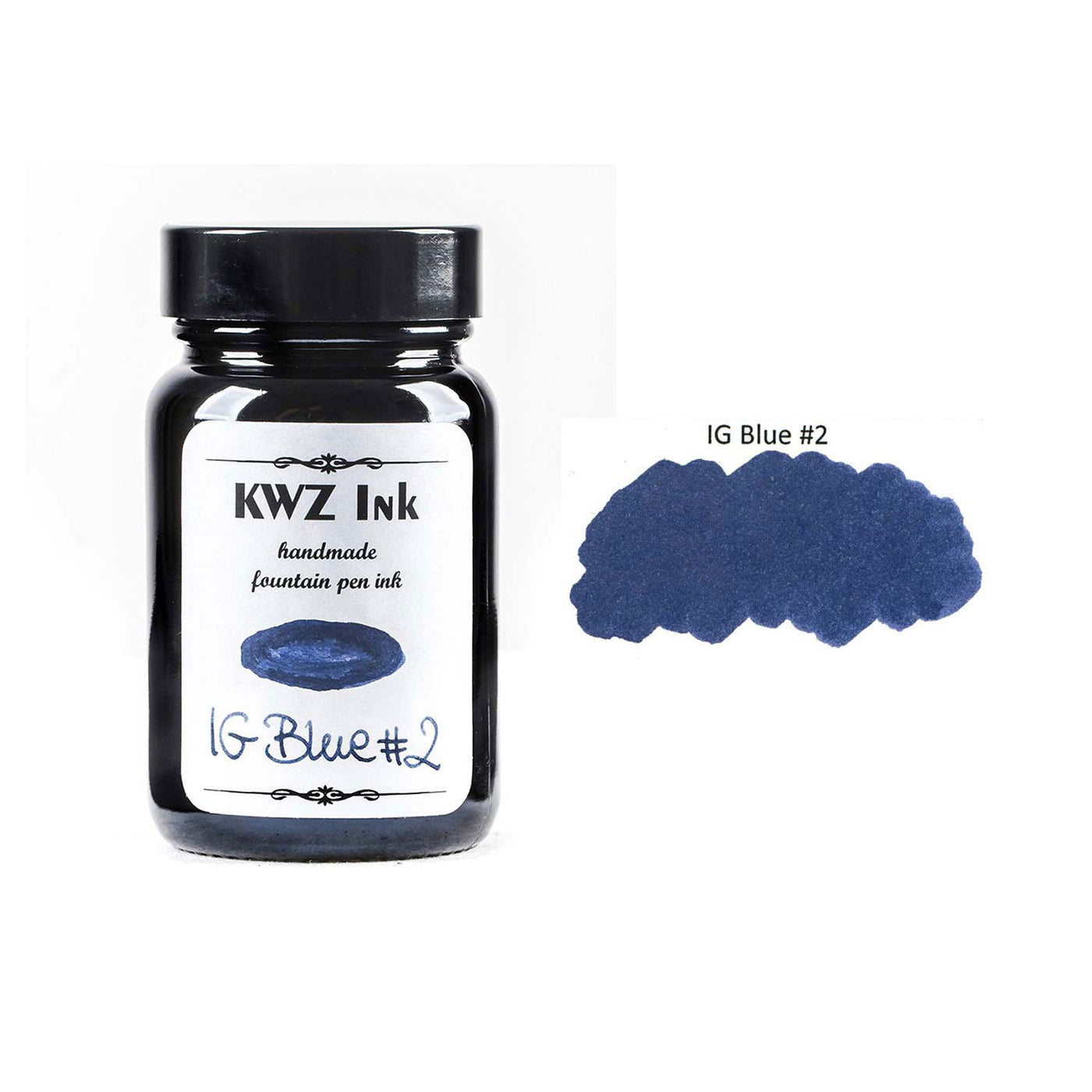 KWZ Iron Gall Blue #2 Ink Bottle - 60ml