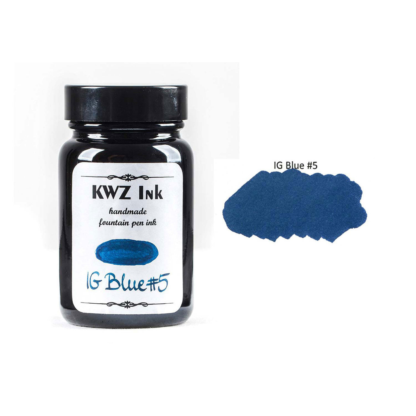 KWZ Iron Gall Blue #5 Ink Bottle - 60ml