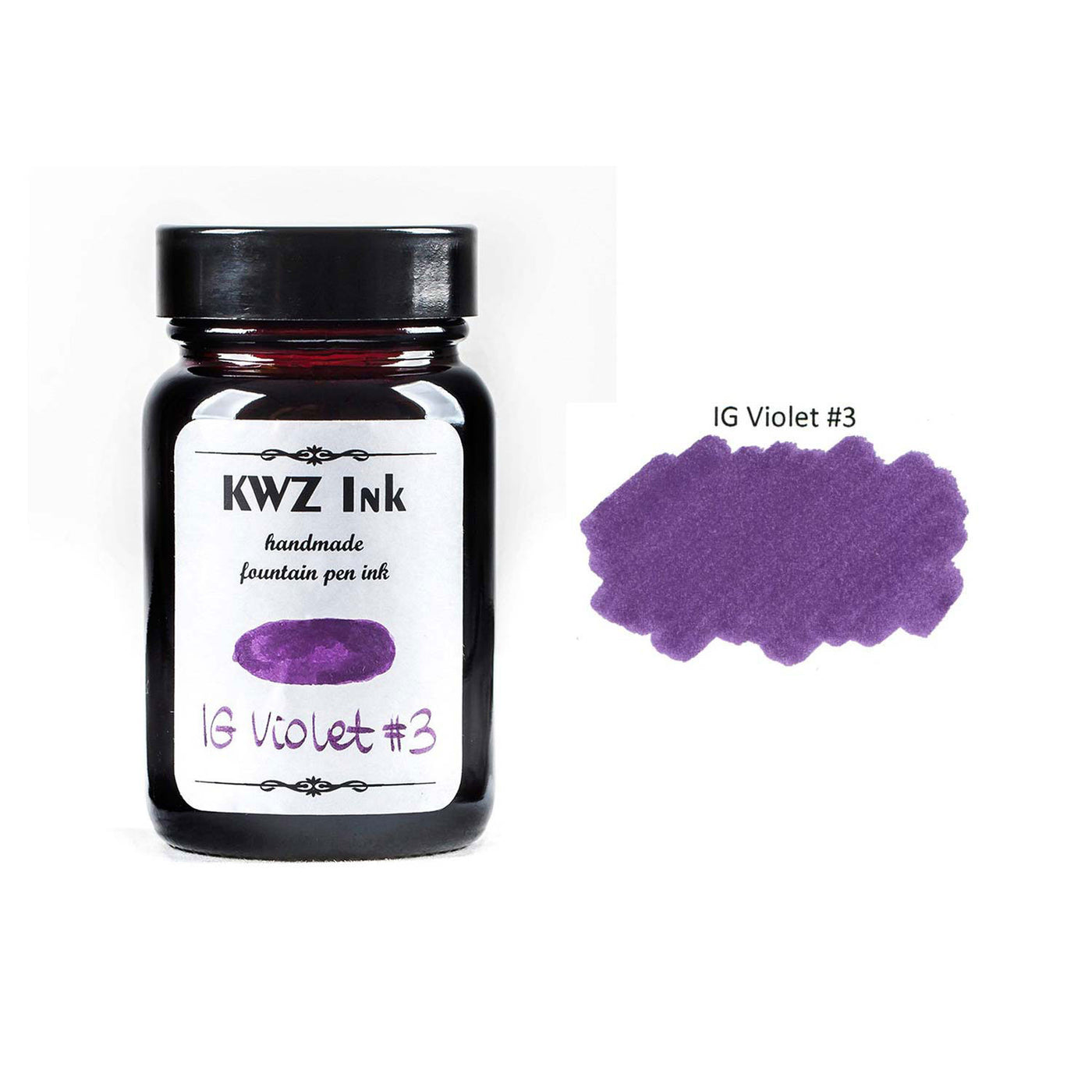 KWZ Iron Gall Violet #3 Ink Bottle - 60ml
