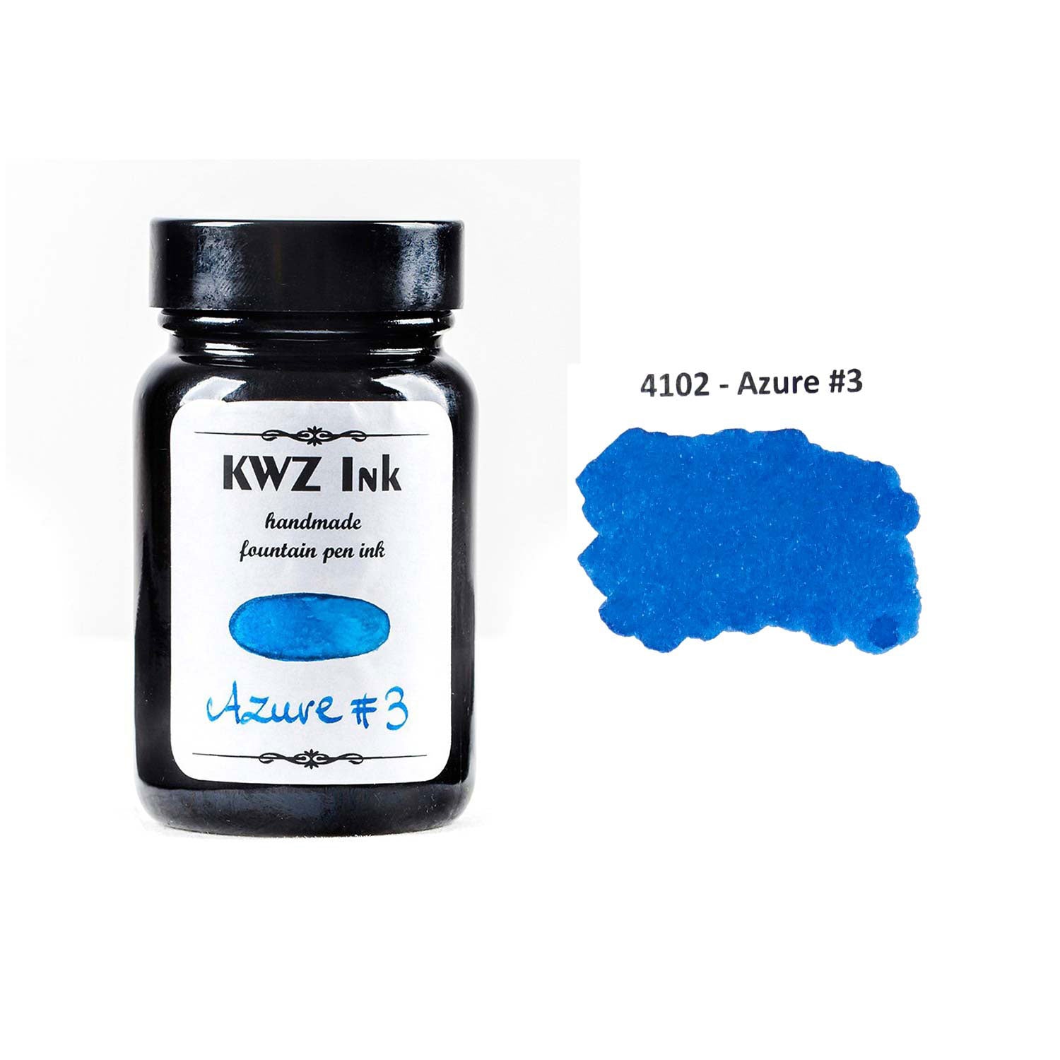 Buy KWZ Standard Azure #3 Blue Ink | KWZ Standard Inks Online | Makoba