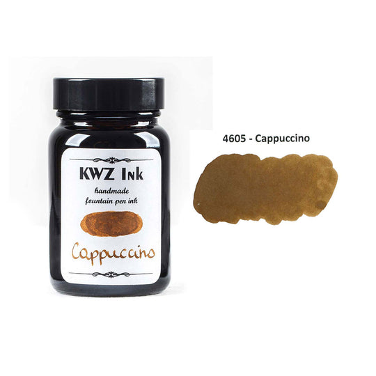 KWZ Standard Cappuccino Ink Bottle, Brown - 60ml