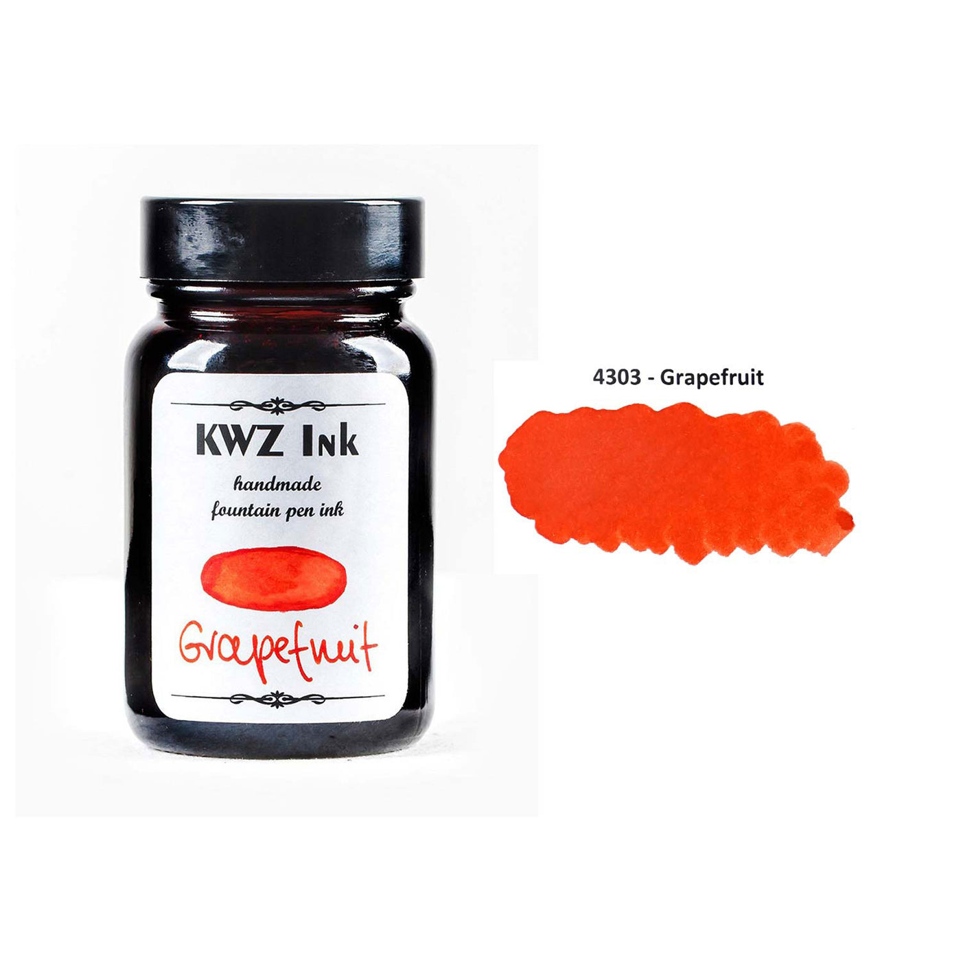 KWZ Standard Grapefruit Ink Bottle Orange - 60ml