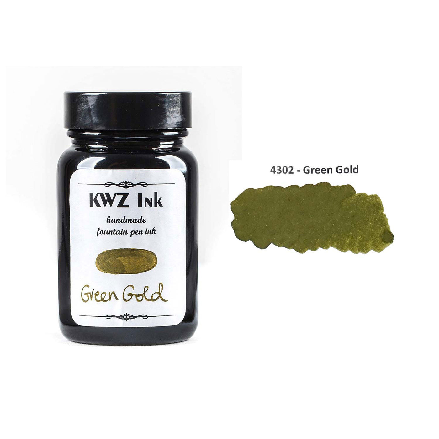 KWZ Standard Green Gold Ink Bottle - 60ml