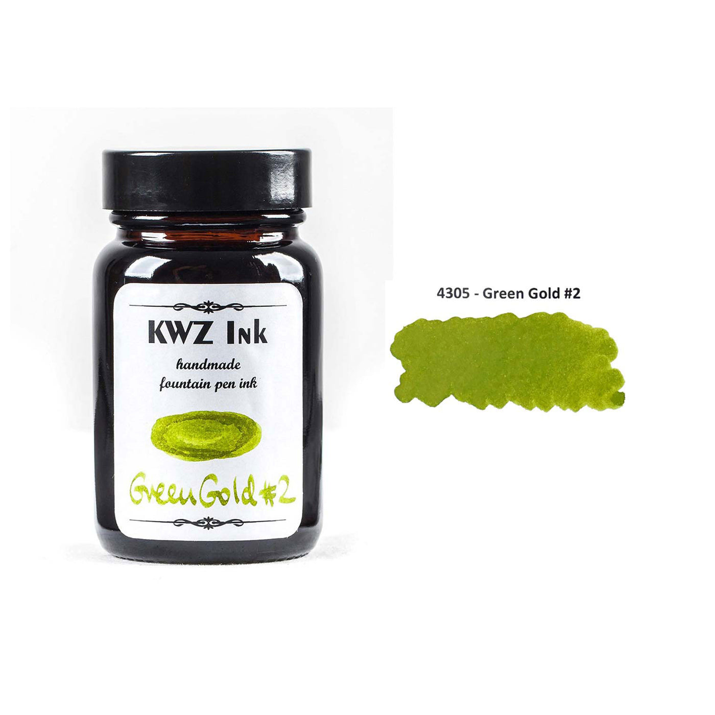 KWZ Standard Green Gold #2 Ink Bottle Green - 60ml