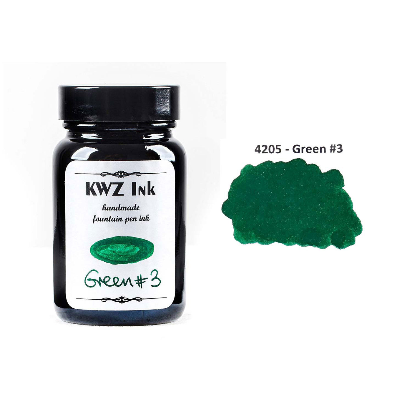 KWZ Standard Green #3 Ink Bottle - 60ml