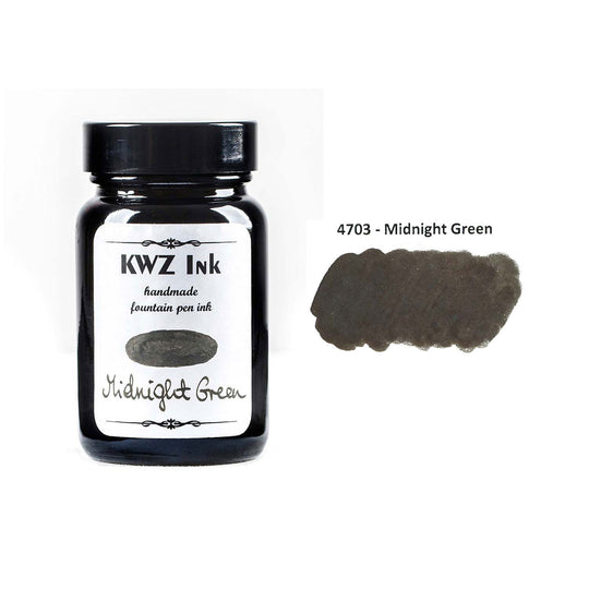 KWZ Standard Midnight Green Ink Bottle - 60ml