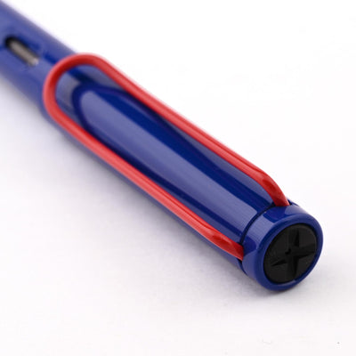Lamy Safari Fountain Pen - Blue/Red (Special Edition) 5