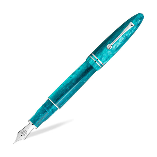 Leonardo Furore Grande Fountain Pen - Emerald CT
