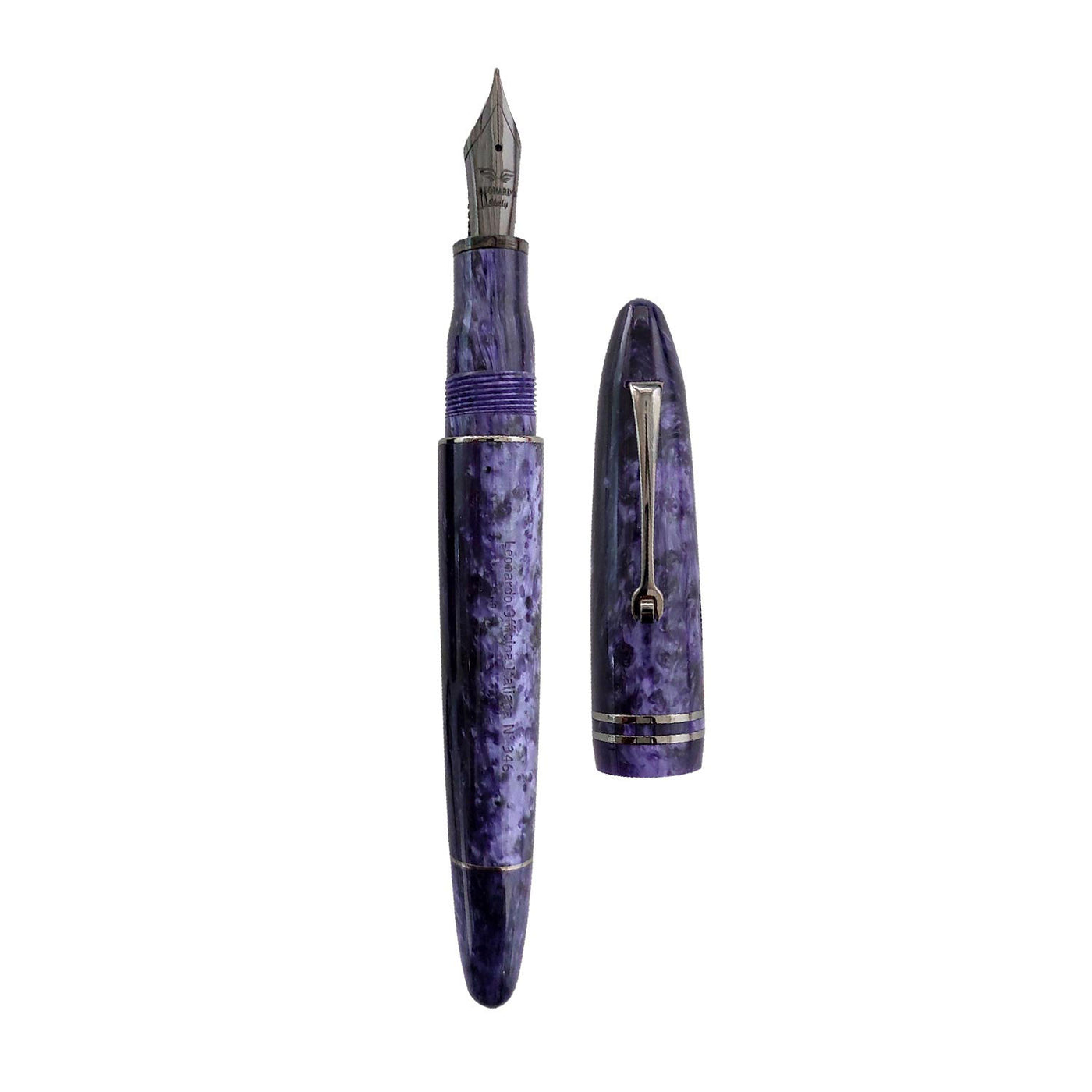 Leonardo Furore Grande Fountain Pen - Purple RT 2