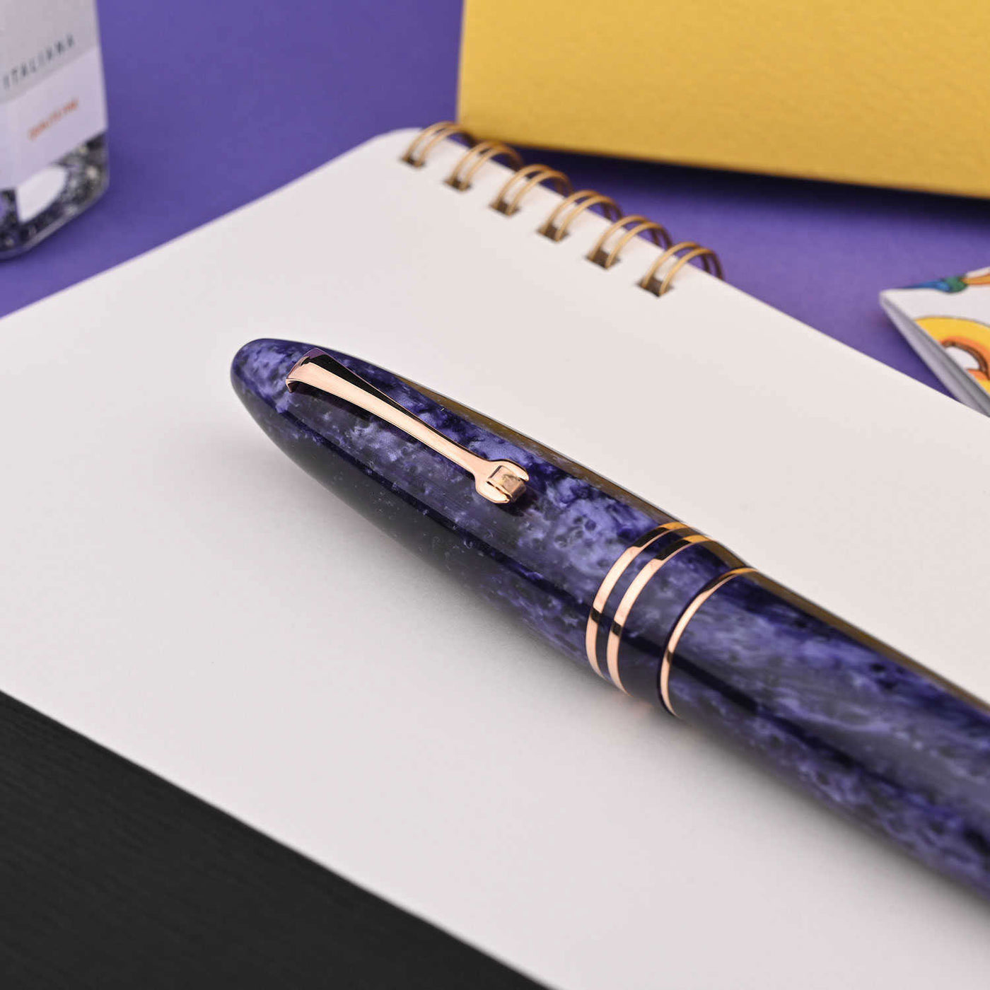 Leonardo Furore Grande Fountain Pen - Purple RGT 3