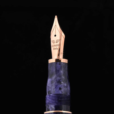 Leonardo Furore Grande Fountain Pen - Purple RGT