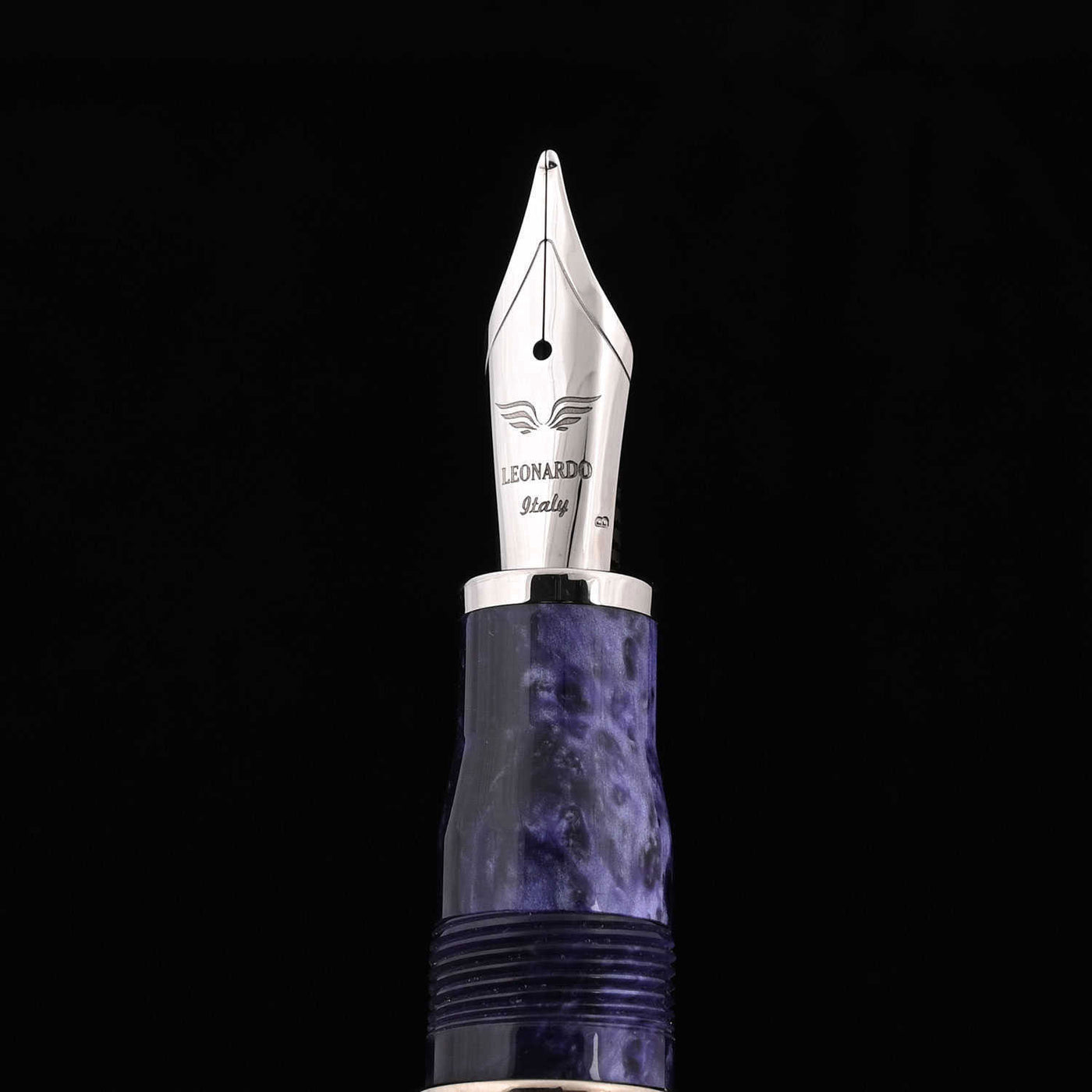 Leonardo Furore Grande Fountain Pen - Purple CT 9