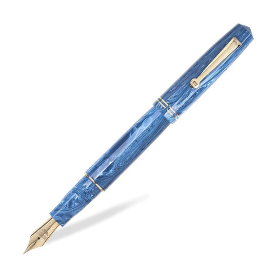 Leonardo Momento Zero Fountain Pen - Blue Positano GT