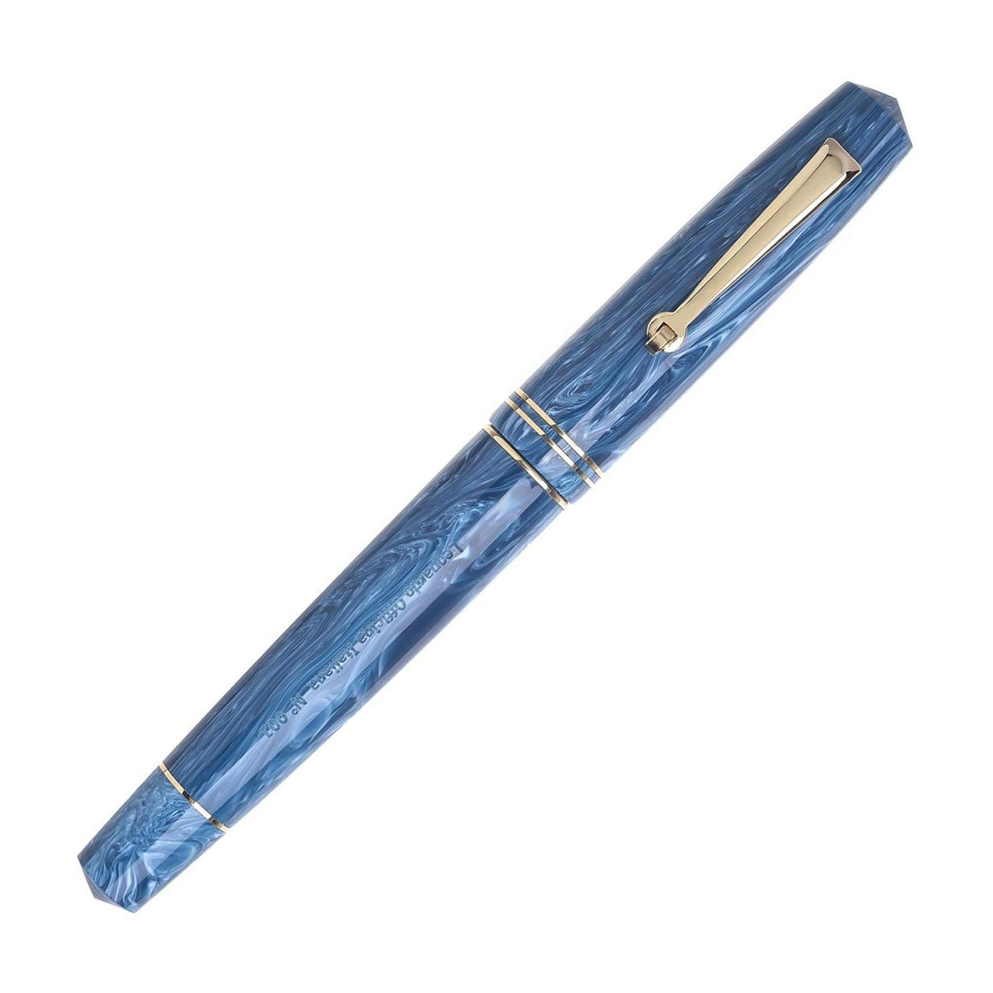 Leonardo Momento Zero Fountain Pen - Blue Positano GT 4