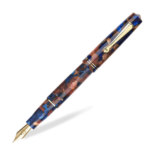 Leonardo Momento Zero Fountain Pen - Pietra Marina GT