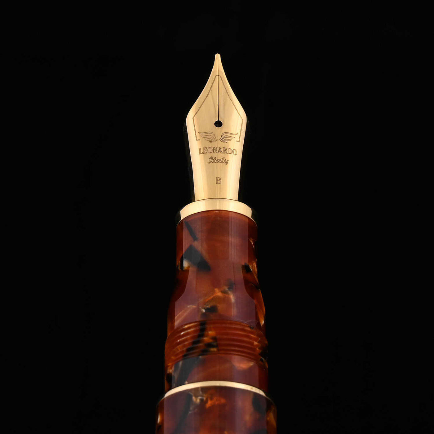 Leonardo MZ Grande Fountain Pen - Copper GT 5