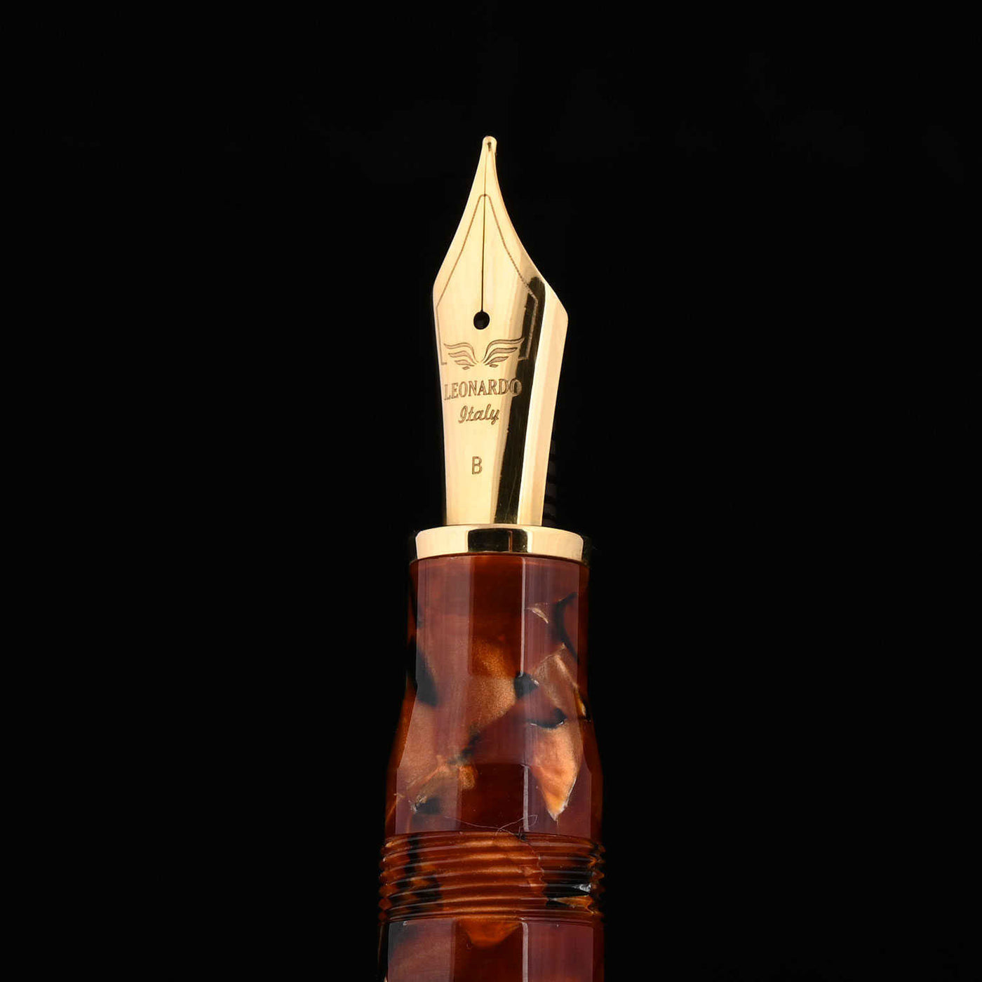 Leonardo MZ Grande Fountain Pen - Copper GT 6