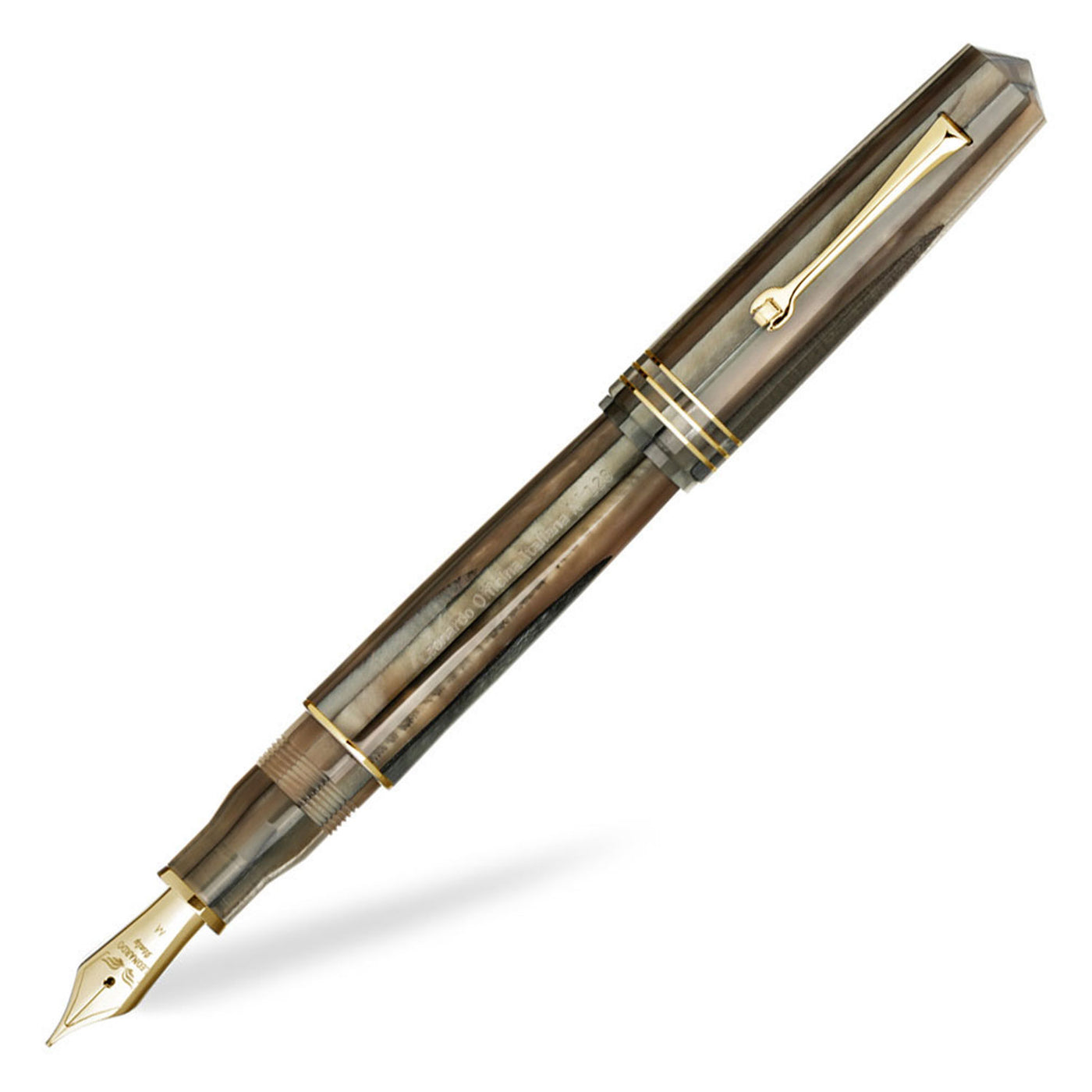 Leonardo MZ Grande Fountain Pen - Sand GT 1