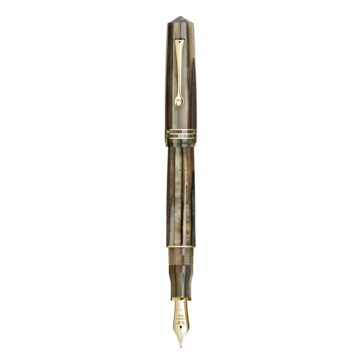 Leonardo MZ Grande Fountain Pen - Sand GT 3