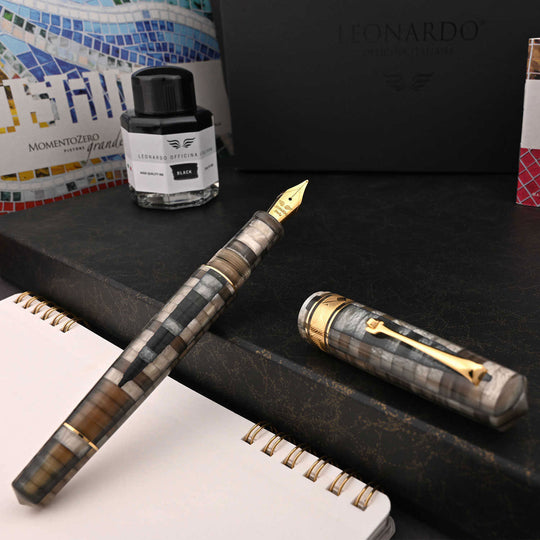 Leonardo Mosaico Fountain Pen - Sand GT