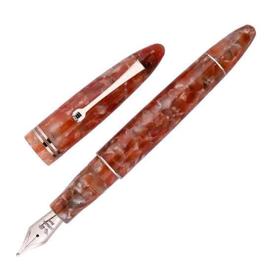 Leonardo Furore Fountain Pen - Zenzero Ginger CT