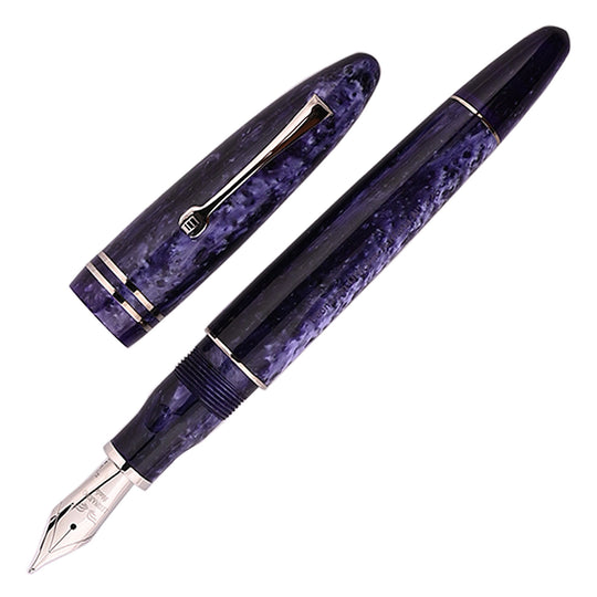 Leonardo Furore Grande Fountain Pen - Purple CT