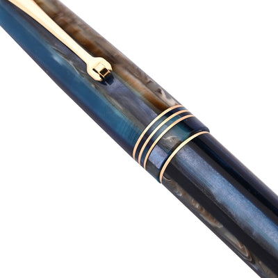 Leonardo Momento Zero Fountain Pen - Blue Hawaii GT 6