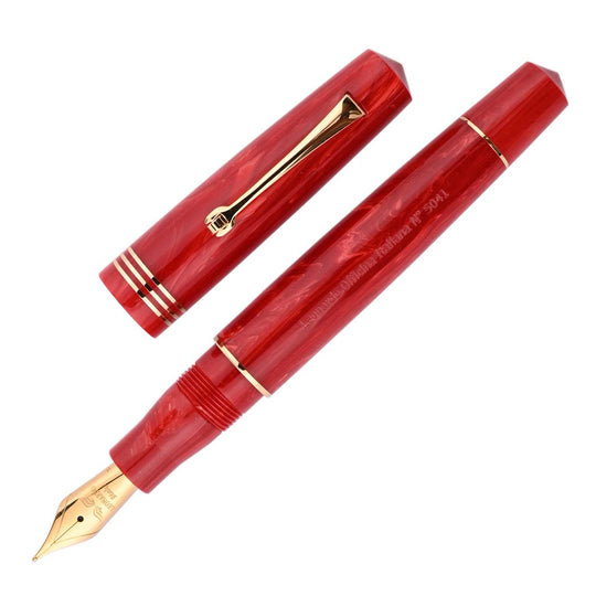 Leonardo Momento Zero Fountain Pen - Corallo GT