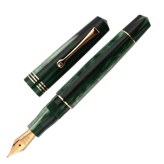 Leonardo Momento Zero Fountain Pen - Green Alga GT