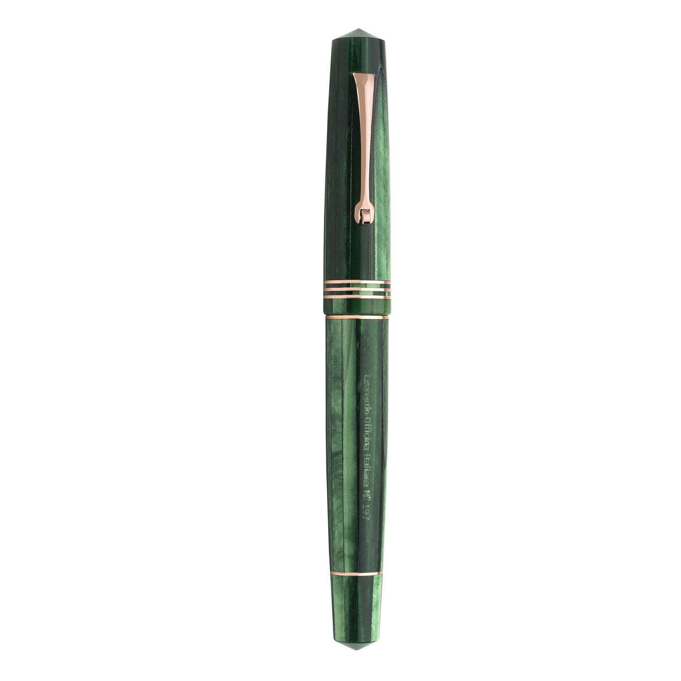 Leonardo Momento Zero Fountain Pen - Green Alga 2