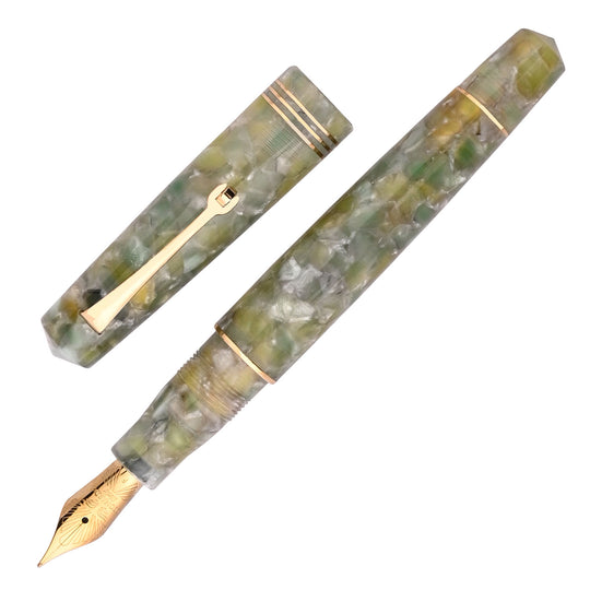 Leonardo Momento Zero Fountain Pen - Giada GT