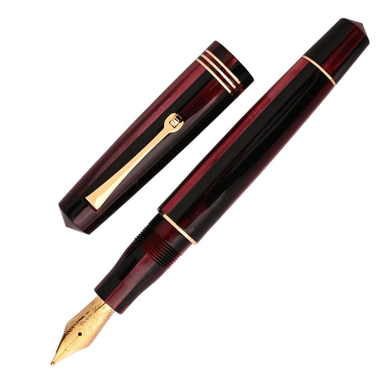 Leonardo Momento Zero Fountain Pen - Prugna GT