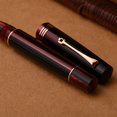 Leonardo Momento Zero Fountain Pen - Prugna RGT 13