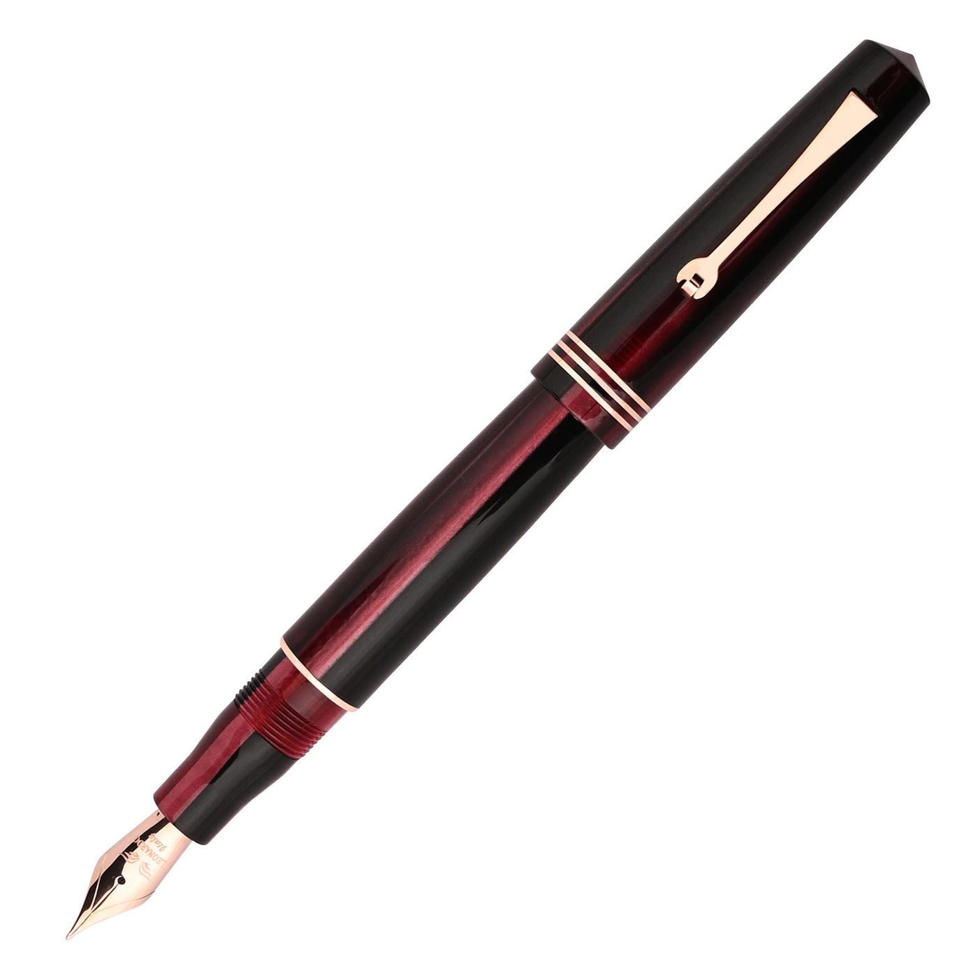 Leonardo Momento Zero Fountain Pen - Prugna RGT 4