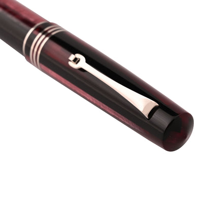 Leonardo Momento Zero Fountain Pen - Prugna CT 5